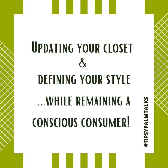 Updating your closet ⁠& defining your style...while remaining a conscious consumer! ⁠Part 1