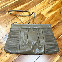 Load image into Gallery viewer, Vendome Taupe Leather Purse
