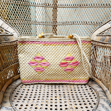 Load image into Gallery viewer, Pastel Basket Weave Tote
