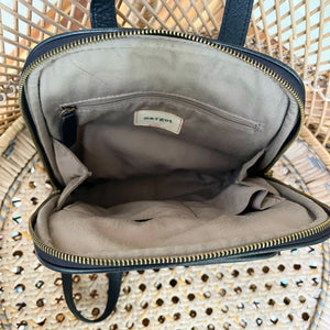 Margot Black Leather Backpack (CTMP)