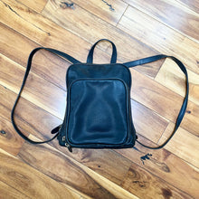 Load image into Gallery viewer, Margot Black Leather Backpack (CTMP)
