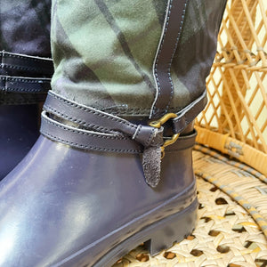 Sperry Tartan Lined Rubber Boots (6)