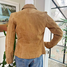 Load image into Gallery viewer, Le Chateau Tan Suede Jacket
