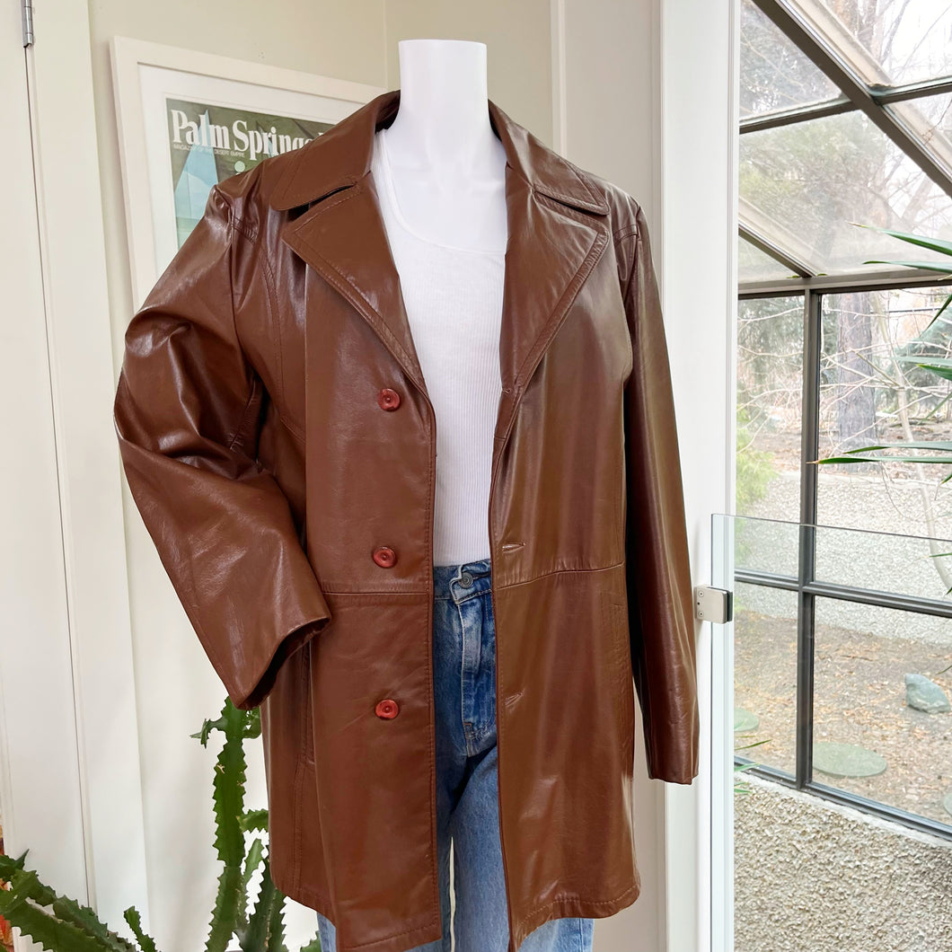 70s Victoria Leather Jacket
