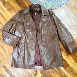 70s Victoria Leather Jacket