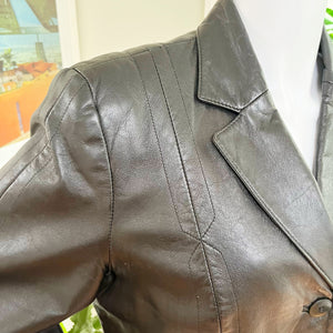 Danier Black Leather Jacket