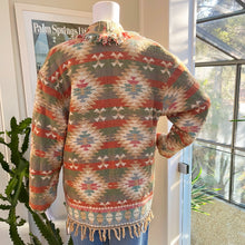 Load image into Gallery viewer, Navajo Toggle Blanket Coat
