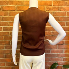 Load image into Gallery viewer, Paris Star Brown Ribbed Top
