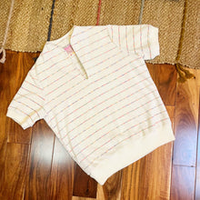 Load image into Gallery viewer, Ricki&#39;s Velour Stripe Top
