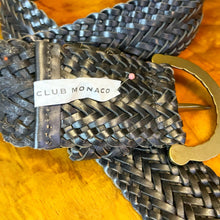 Load image into Gallery viewer, Club Monaco Wide Weaved Belt
