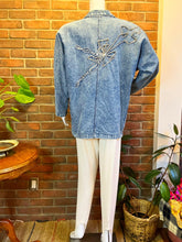 Load image into Gallery viewer, Gems&amp;Pearl Acid Wash Jacket
