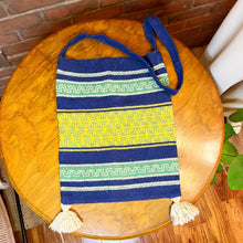 Load image into Gallery viewer, Running Lines Woven Tote Bag
