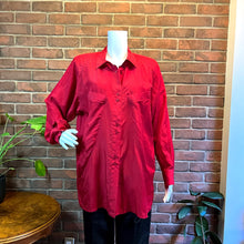 Load image into Gallery viewer, Jerry F Red Silk Blouse
