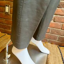 Load image into Gallery viewer, Debbie Shuchat Grey Leather Pant
