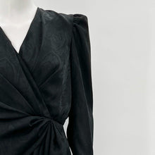 Load image into Gallery viewer, Design Lines Black Rose Dress
