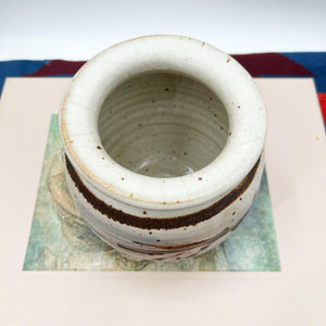 Speckled Pottery Pot