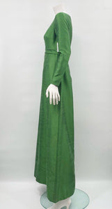 Draper Green Maxi Gown