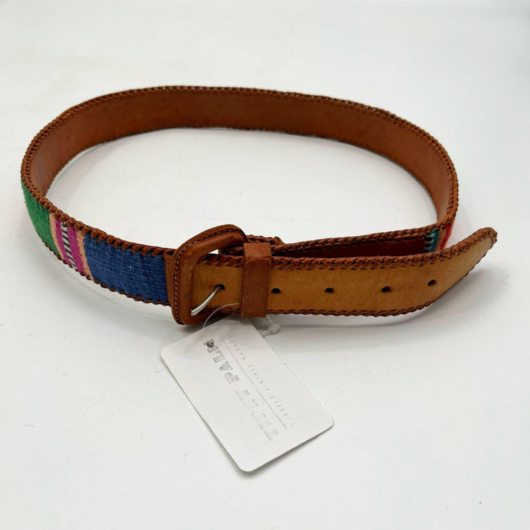 Weaved Leather Belt 29