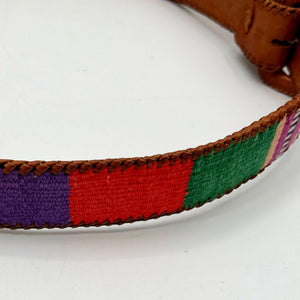 Weaved Leather Belt 29"-31"
