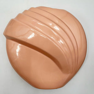 Round Blush Fan Vase