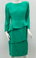 Load image into Gallery viewer, A-Symetrical Green Skirt Set
