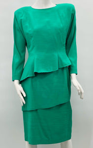 PSI A-Symetrical Green Skirt Set