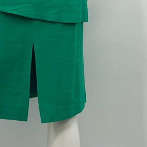 PSI A-Symetrical Green Skirt Set