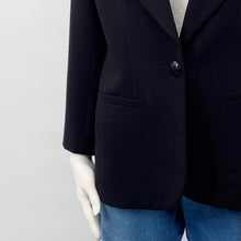 Load image into Gallery viewer, Town &amp; Country Black Lined Blazer
